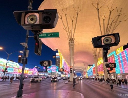 BARAK4D | Las Vegas Memasang Kamera Pembaca Plat Nomor